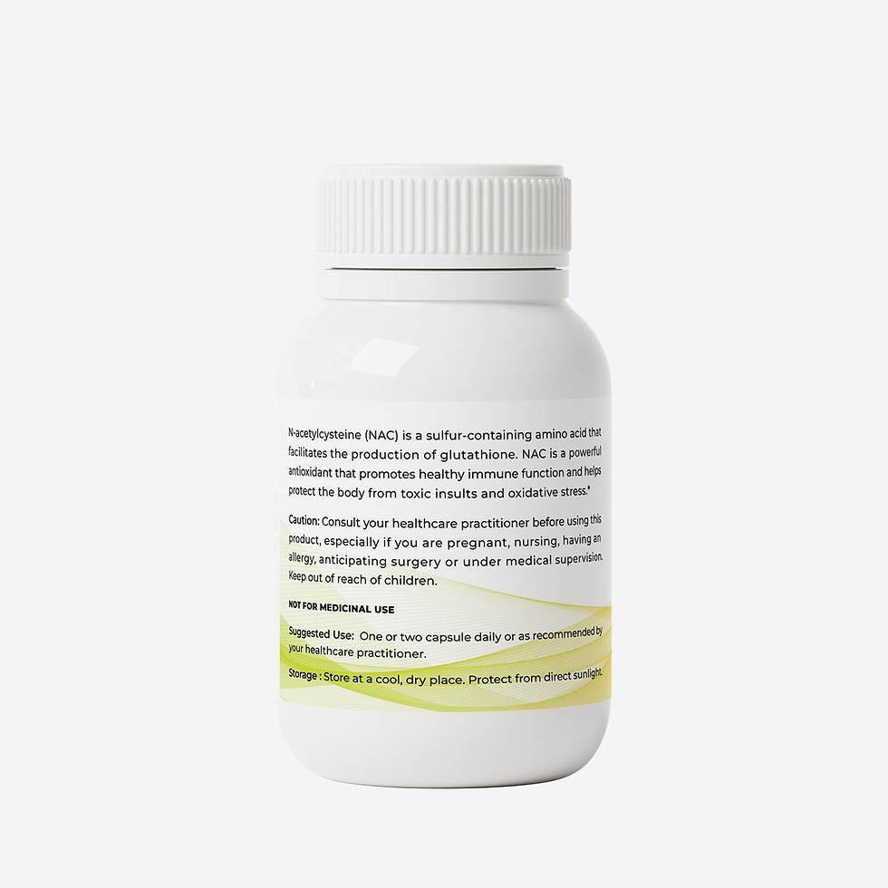 Thumbnail: N-Acetyl L-cysteine (NAC) I 60capsules I 500mg