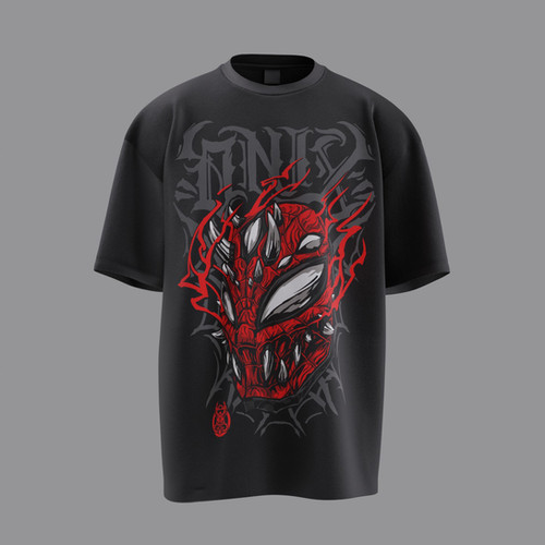 Spidey Mask Tee - Black | ONI-X