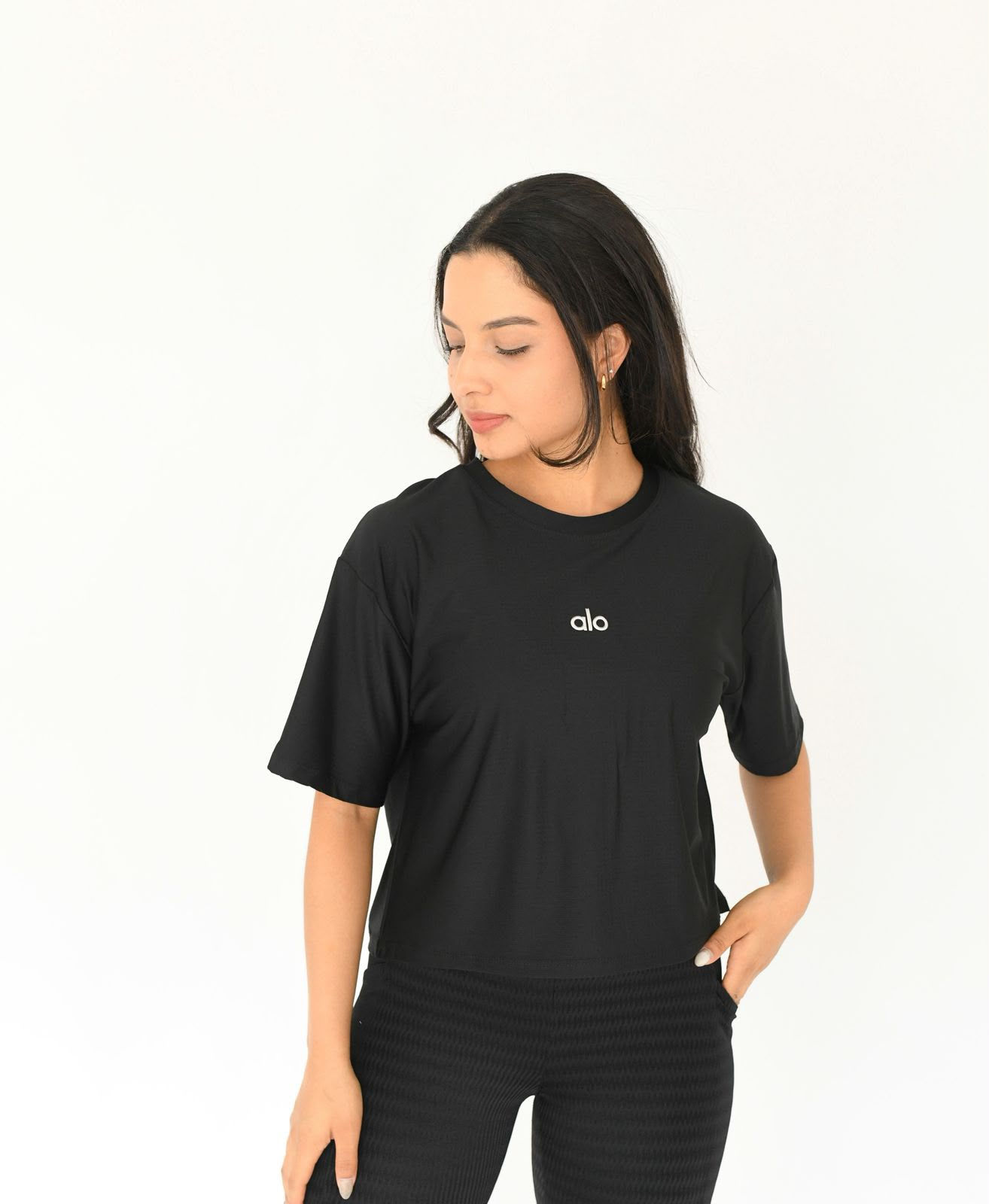 BLUSA NEGRA ALO