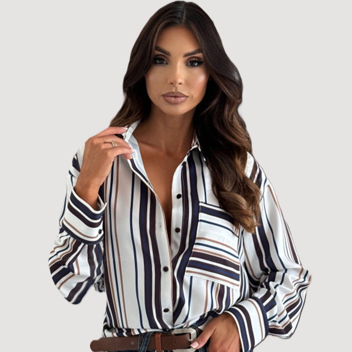 Emily Striped Blouse