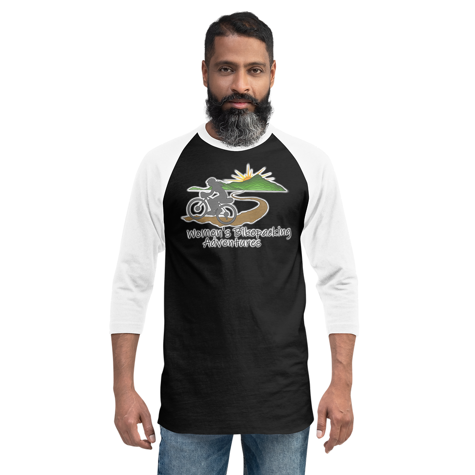Thumbnail: Women's Bikepacking Adventures 3/4 sleeve raglan shirt
