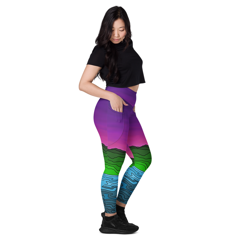 Thumbnail: Sunset Mtn Leggings (with pockets)