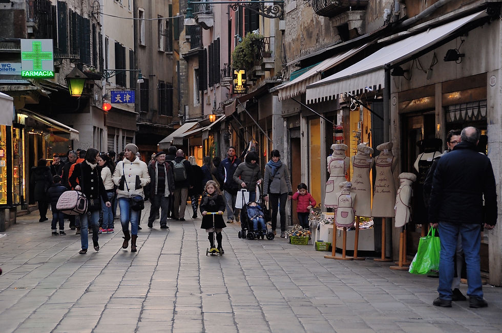 Street Scene, Venice
