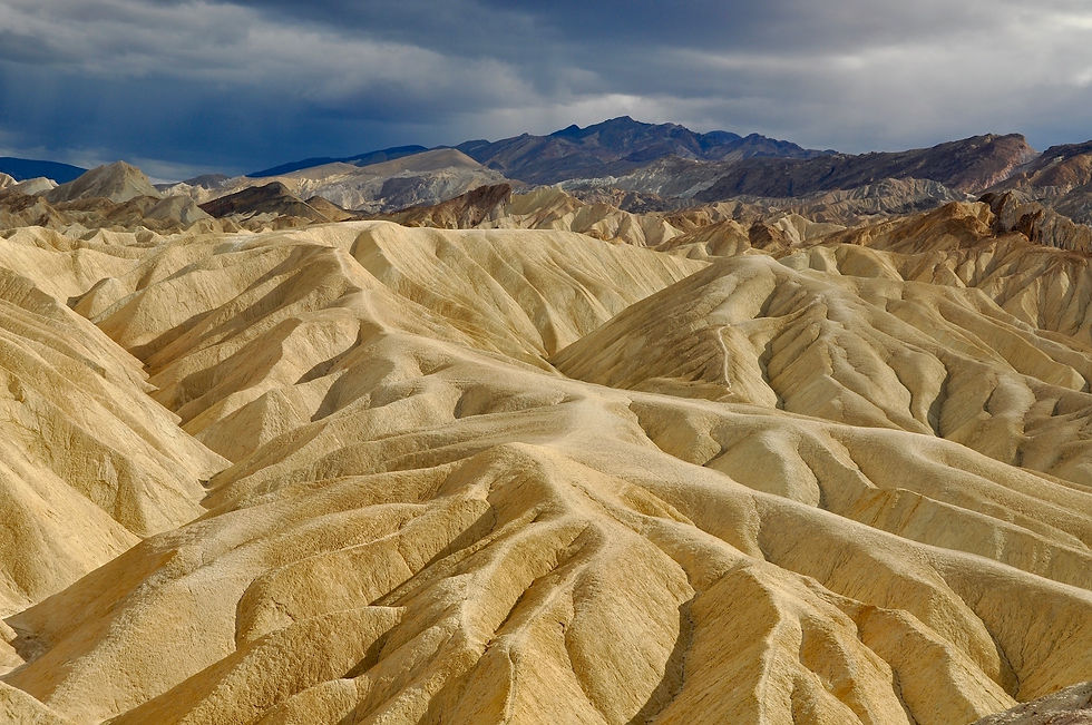 Zabriskie Point in Death Valley NP