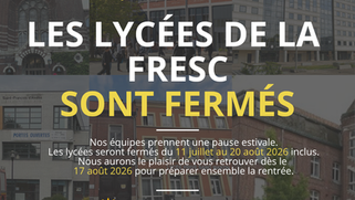 ☀️ Au groupe FRESC : l'heure de la pause estivale a sonné.