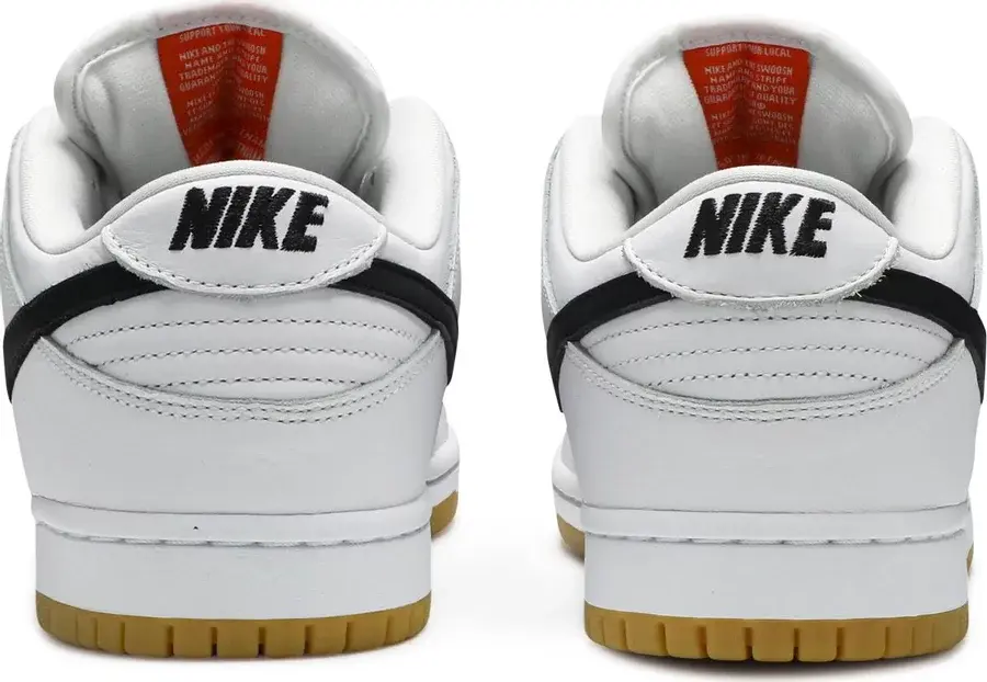 Thumbnail: Nike Dunk SB Low Orange Label Black White Gum