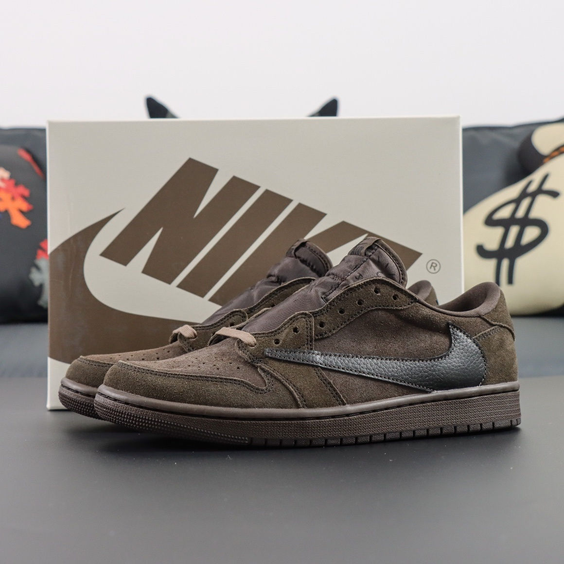 Travis Scott x Air Jordan 1 Low OG “Velvet Brown”