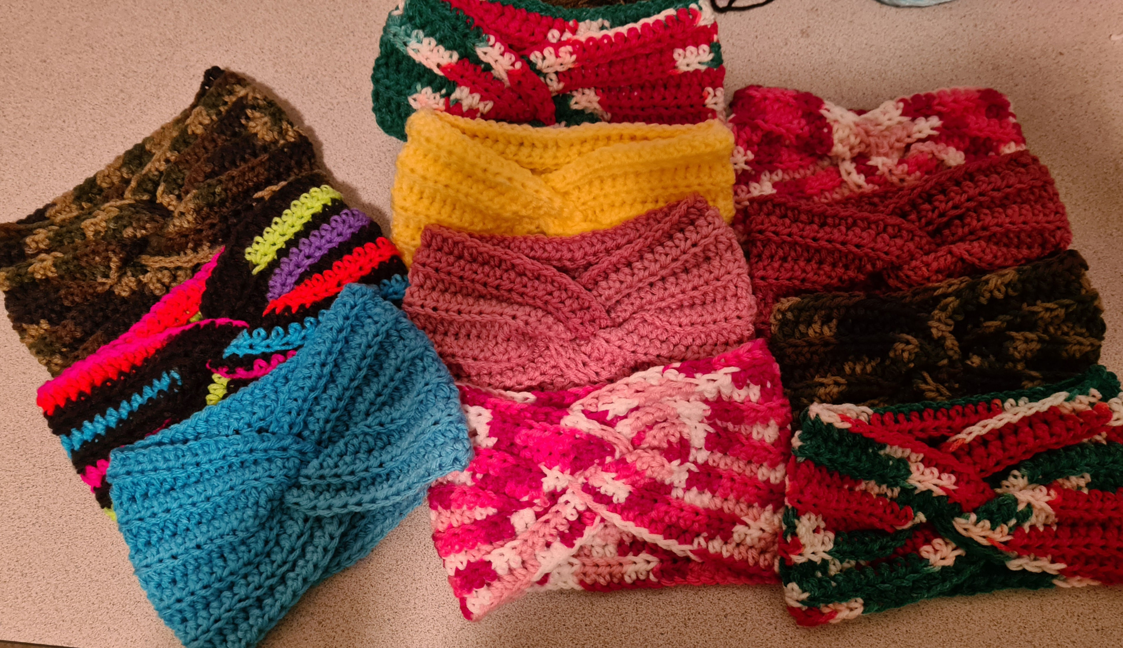Crochet Ear Warming Headbands