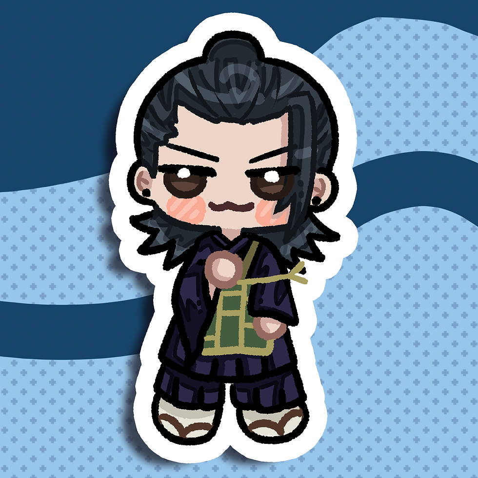 Miniatura: Kit de adesivos - Jujutsu Kaisen Husbands