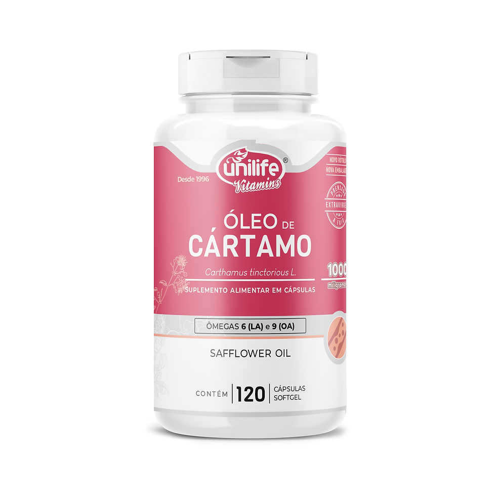 Miniatura: Óleo de Cártamo em cápsulas 1200 mg | Unilife