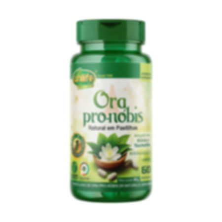 Ora Pro-Nóbis 60 pastilhas 1000 mg | Unilife