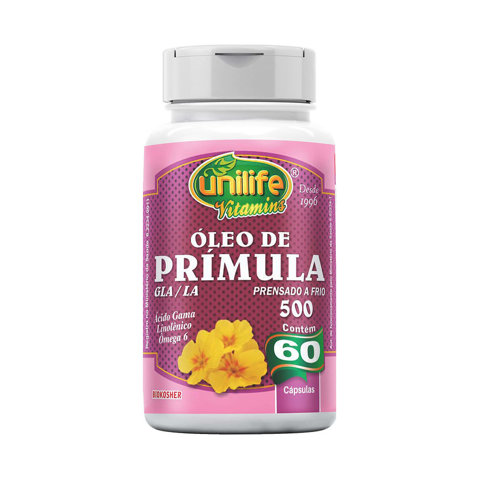 Óleo de Prímula em cápsulas 700 mg | Unilife | Unilife Vitamins