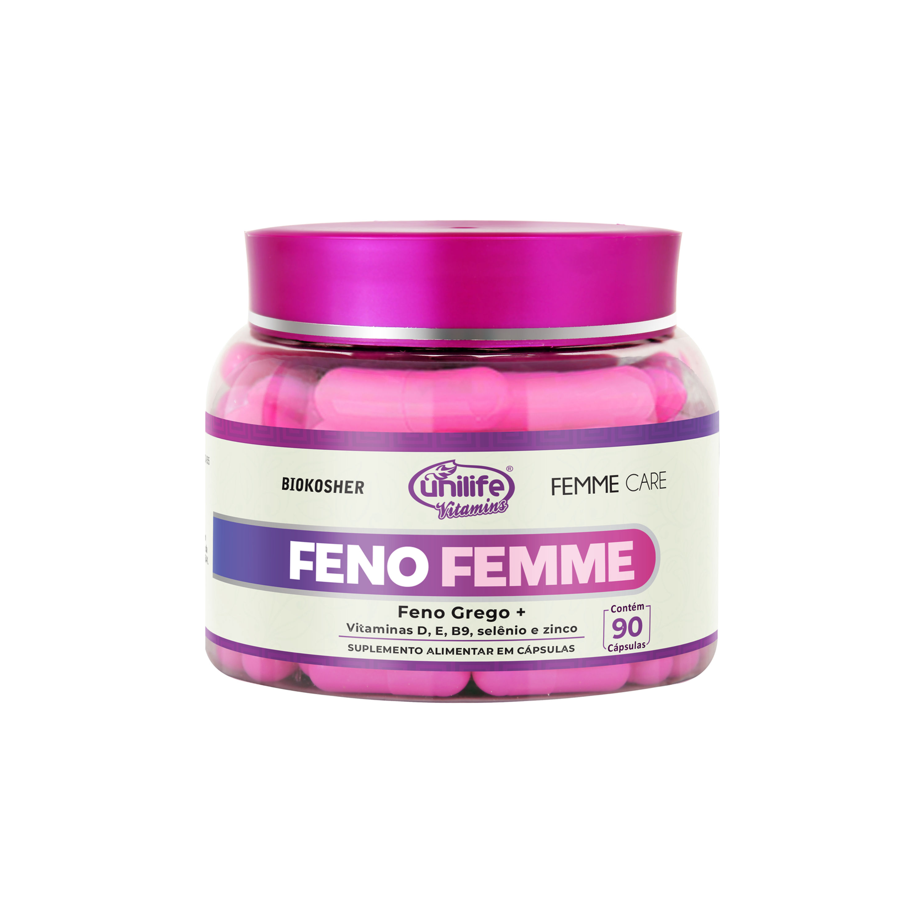 Feno Femme em cápsulas 560 mg | Unilife