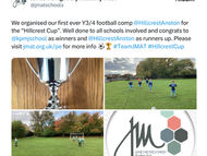 Y3/4 Hillcrest Football Cup at Anston Hillcrest Primary-22/10/25