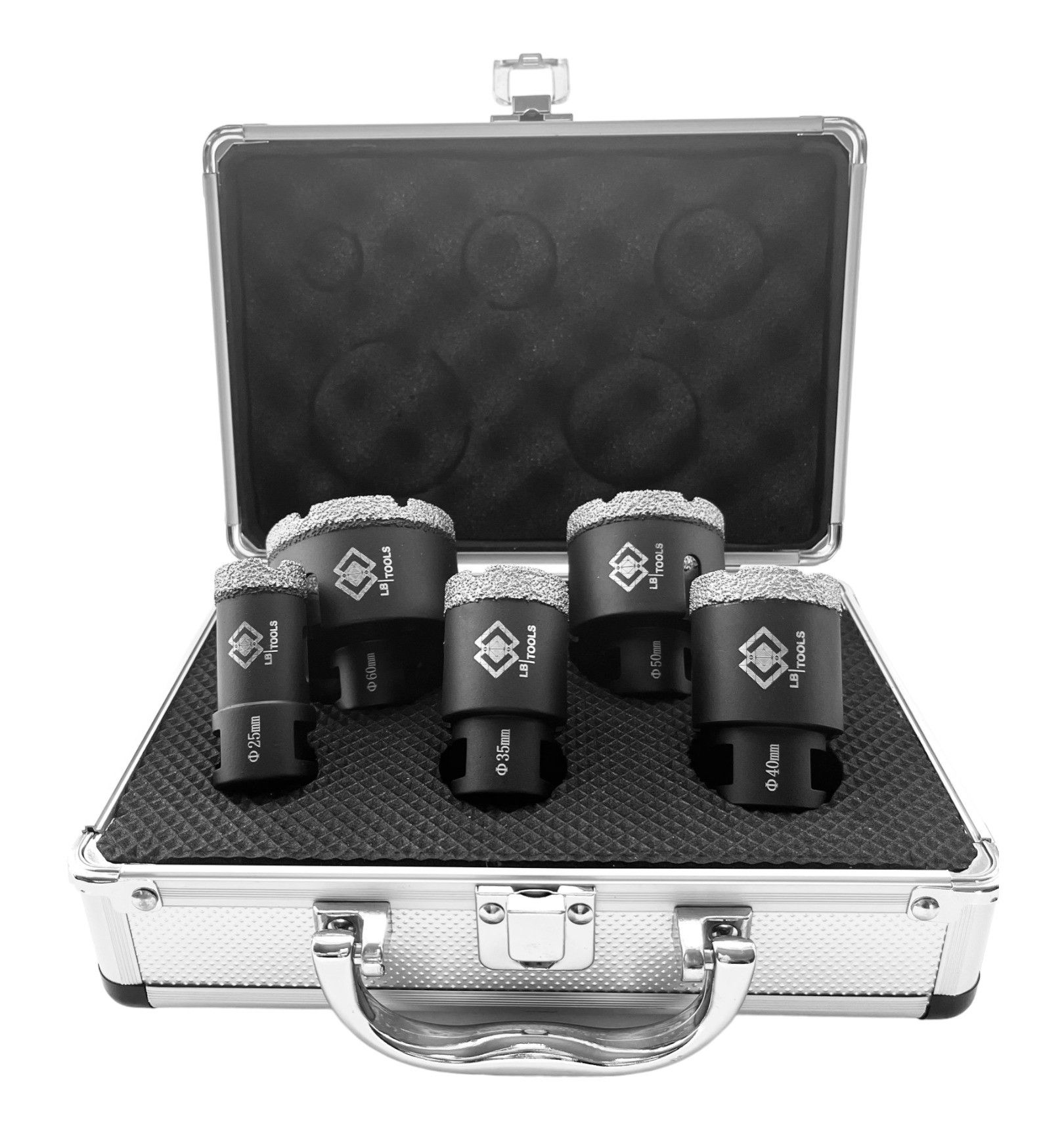 "Eyelets" Diamond Core Drill Set of 5, 25-60mm, M14