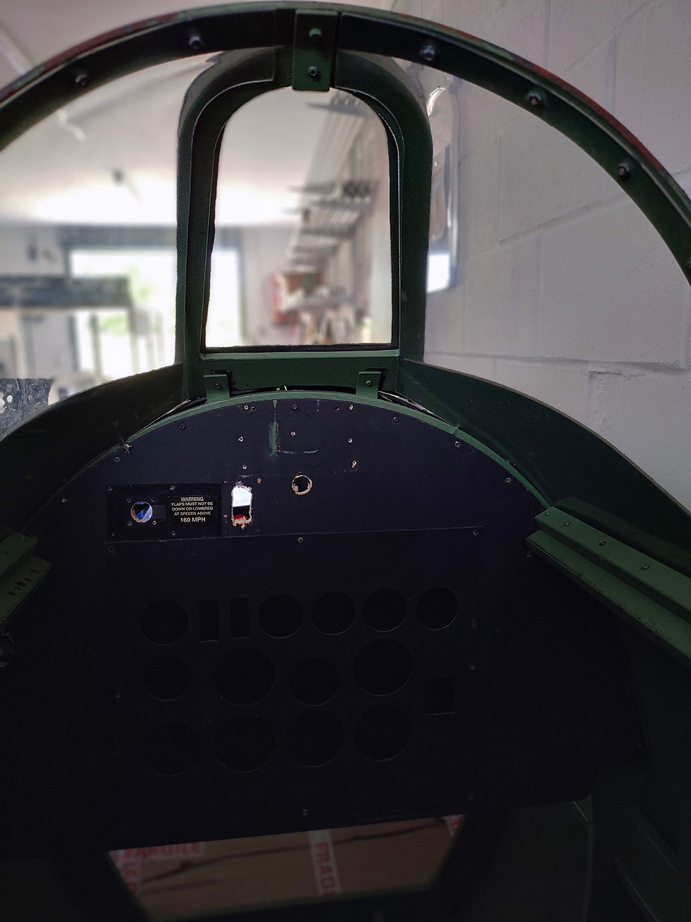 Thumbnail: Replica Spitfire Fuselage - Full Size - Flight Simulator Project