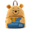 Thumbnail: Front view of Disney Winnie the Pooh mini backpack with plush felt texture and embroidered face