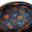 Thumbnail: Inside of Jack Pumpkinhead Loungefly backpack with themed lining and zippered pocket