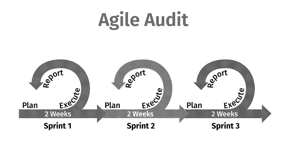 Agile Auditing Cycle through Sprint Cycle