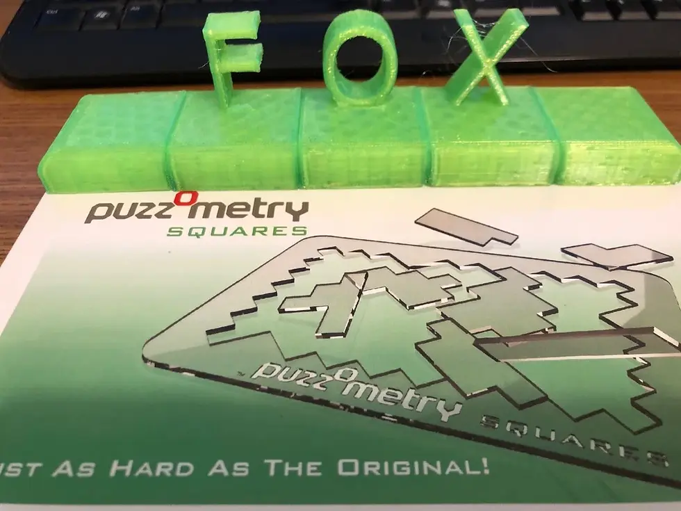 Thumbnail: STL File: Alphabet set for education, nameplates and other fun uses