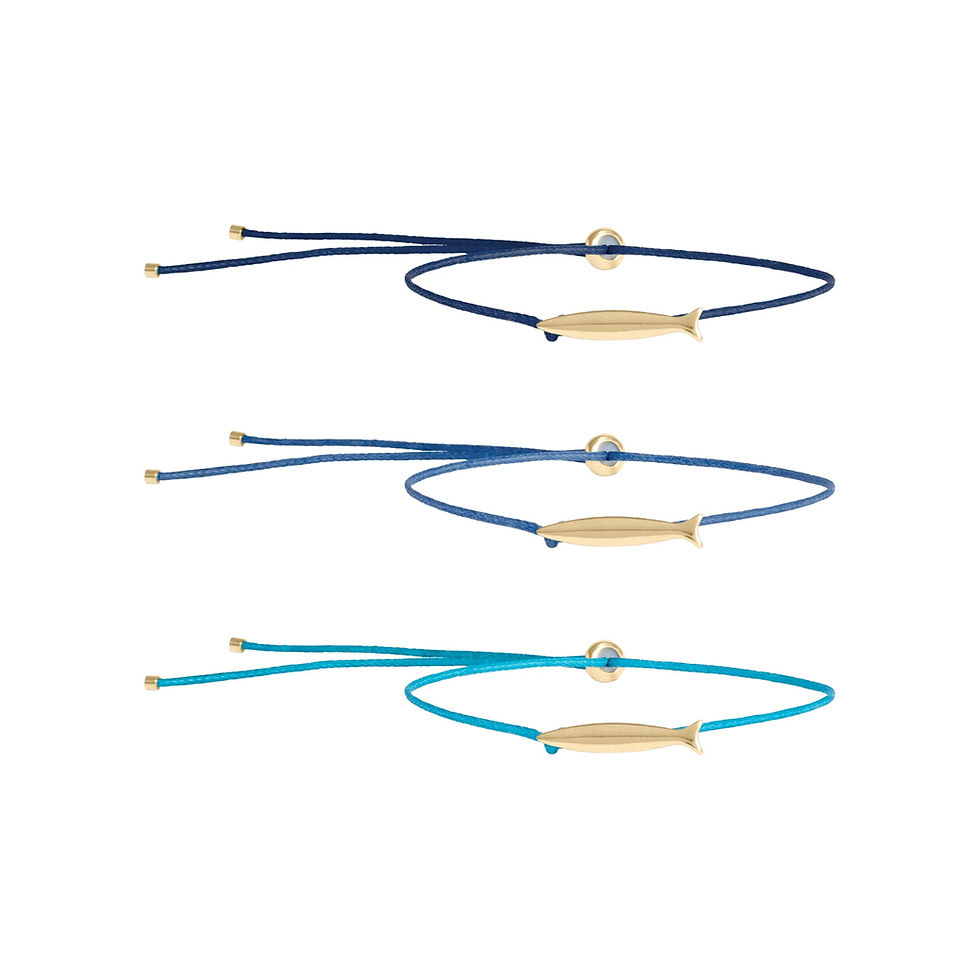Thumbnail: Tiny Fish Bracelet Set