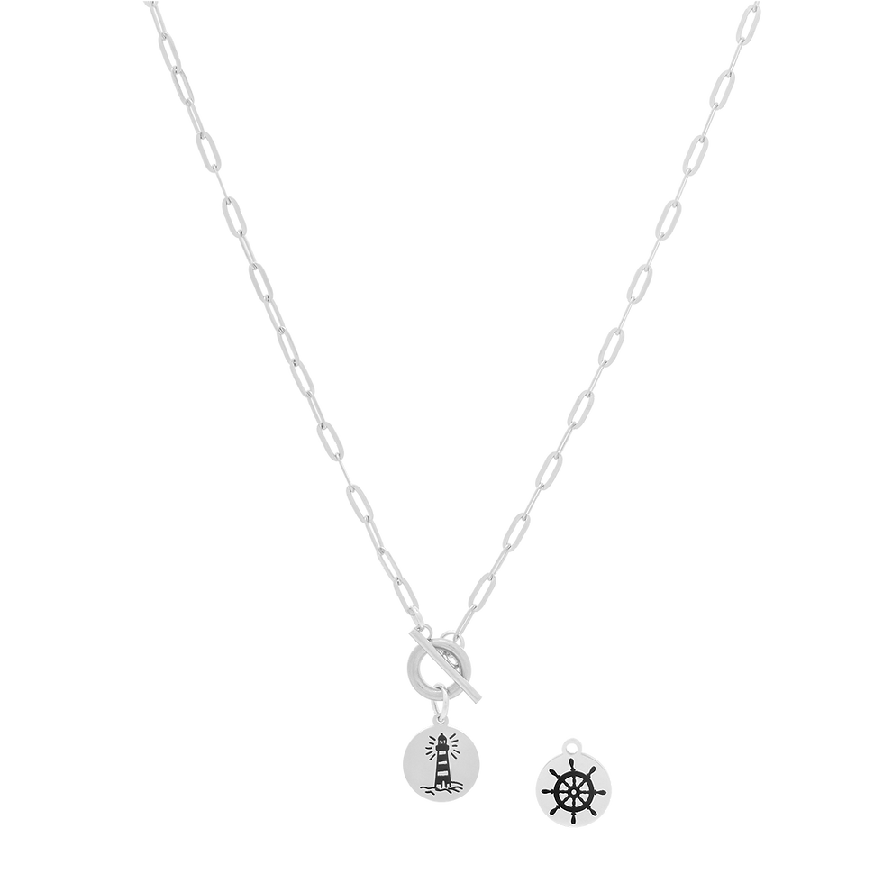 Thumbnail: Rocky Coast Charm Necklace