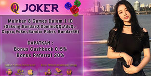 Link Panduan Login Baru Agen Sakong QJoker