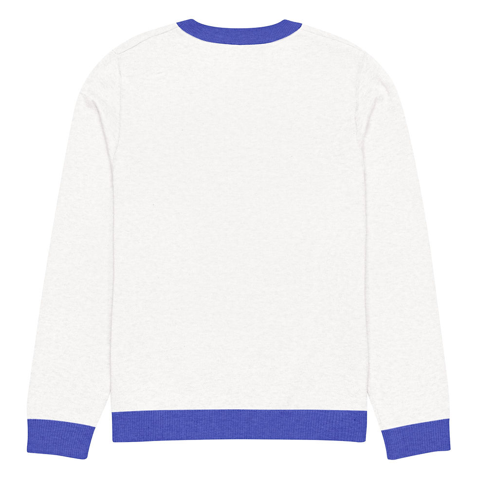 Thumbnail: Nice to Sea You Knitted crew neck sweater