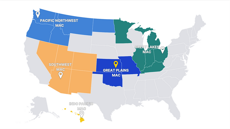 Mac Coverage Map Great Plains Mission Acceleration Center | GP MAC