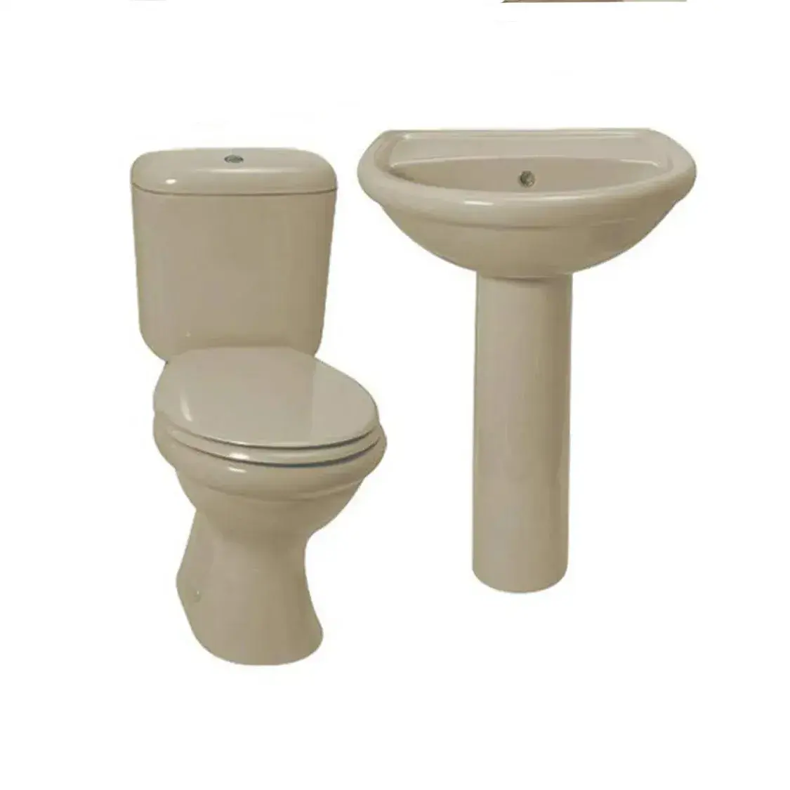The Coral Almond Bathroom Set
