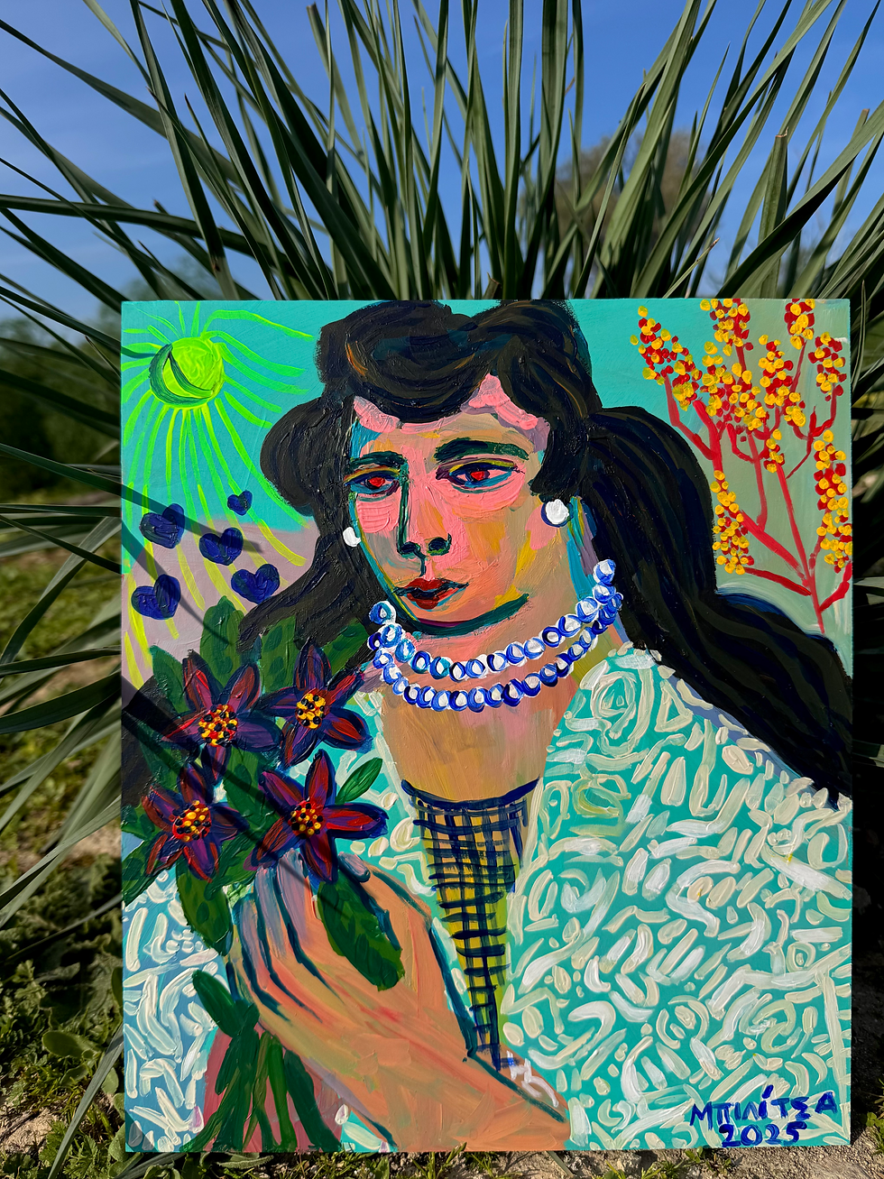 The Woman and the Flowers