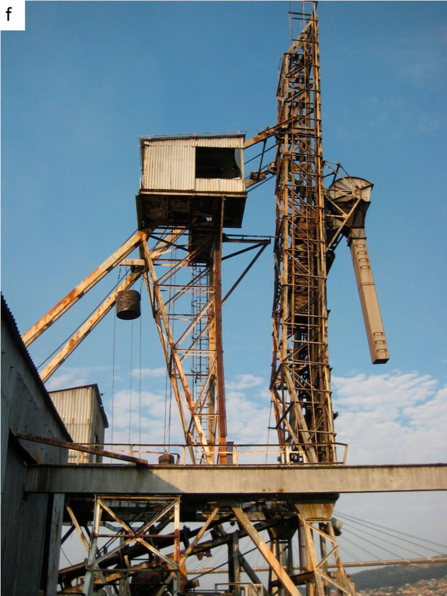 Torre de carga, perfil.