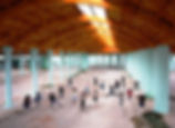 Interior naves.