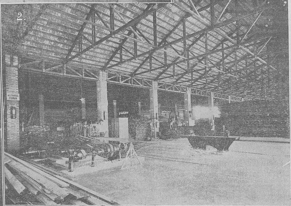 Interior serradoiro, 1927.