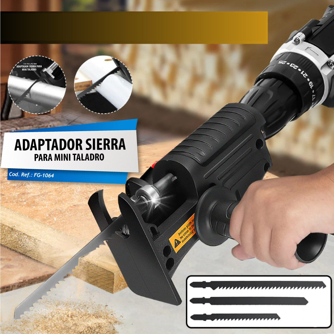 Adaptador Sierra Para Mini Taladro