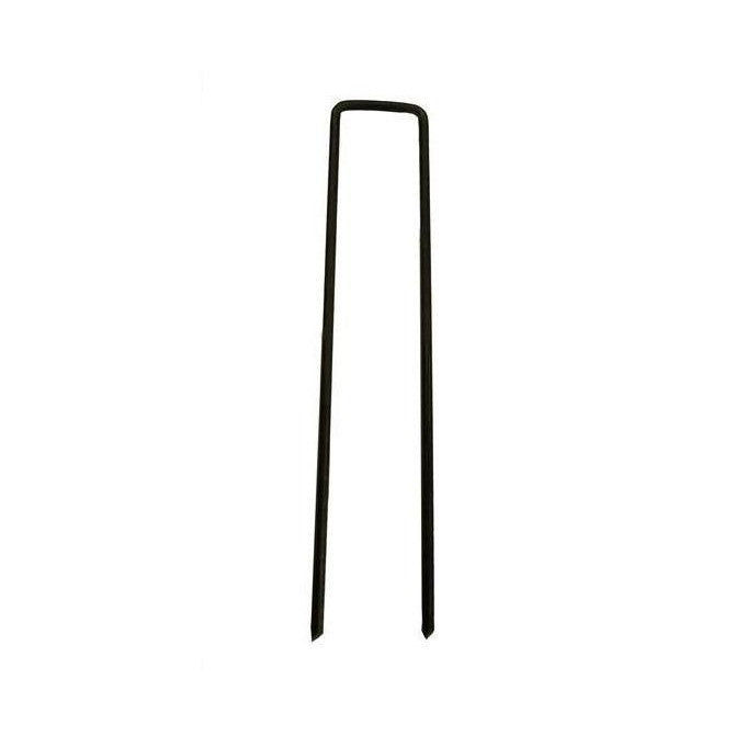 6-Inch 8-Gauge Steel Landscape Staples - Extra Heavy-Duty