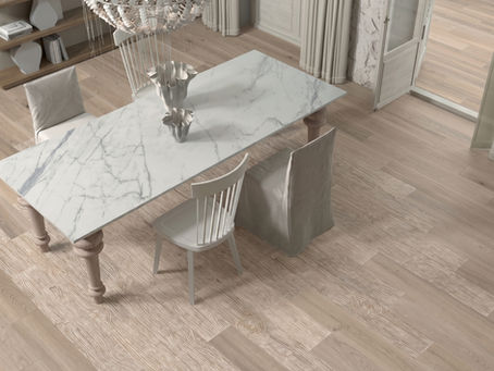 Parquet bois dans un intérieur contemporain