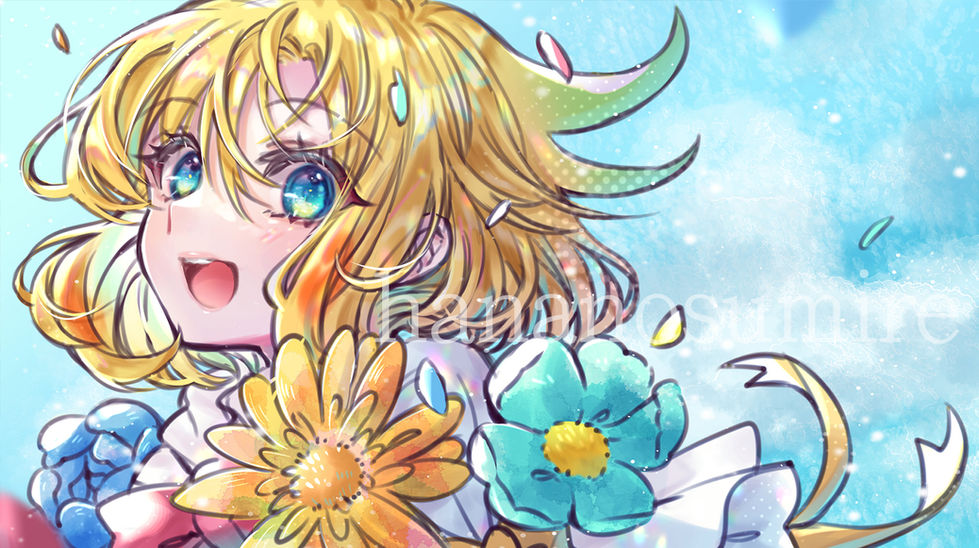 はなのすみれ生誕祭イラスト