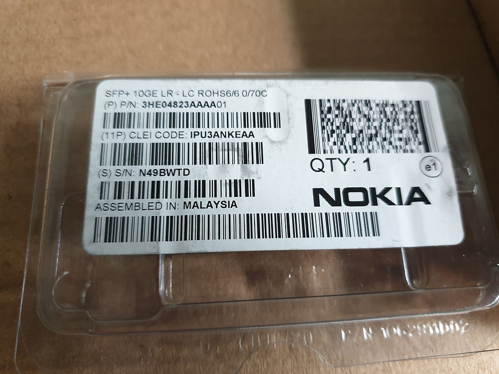 Thumbnail: Nokia Optical Transceiver 3HE04823AAAA01 - IPU3ANKEAA