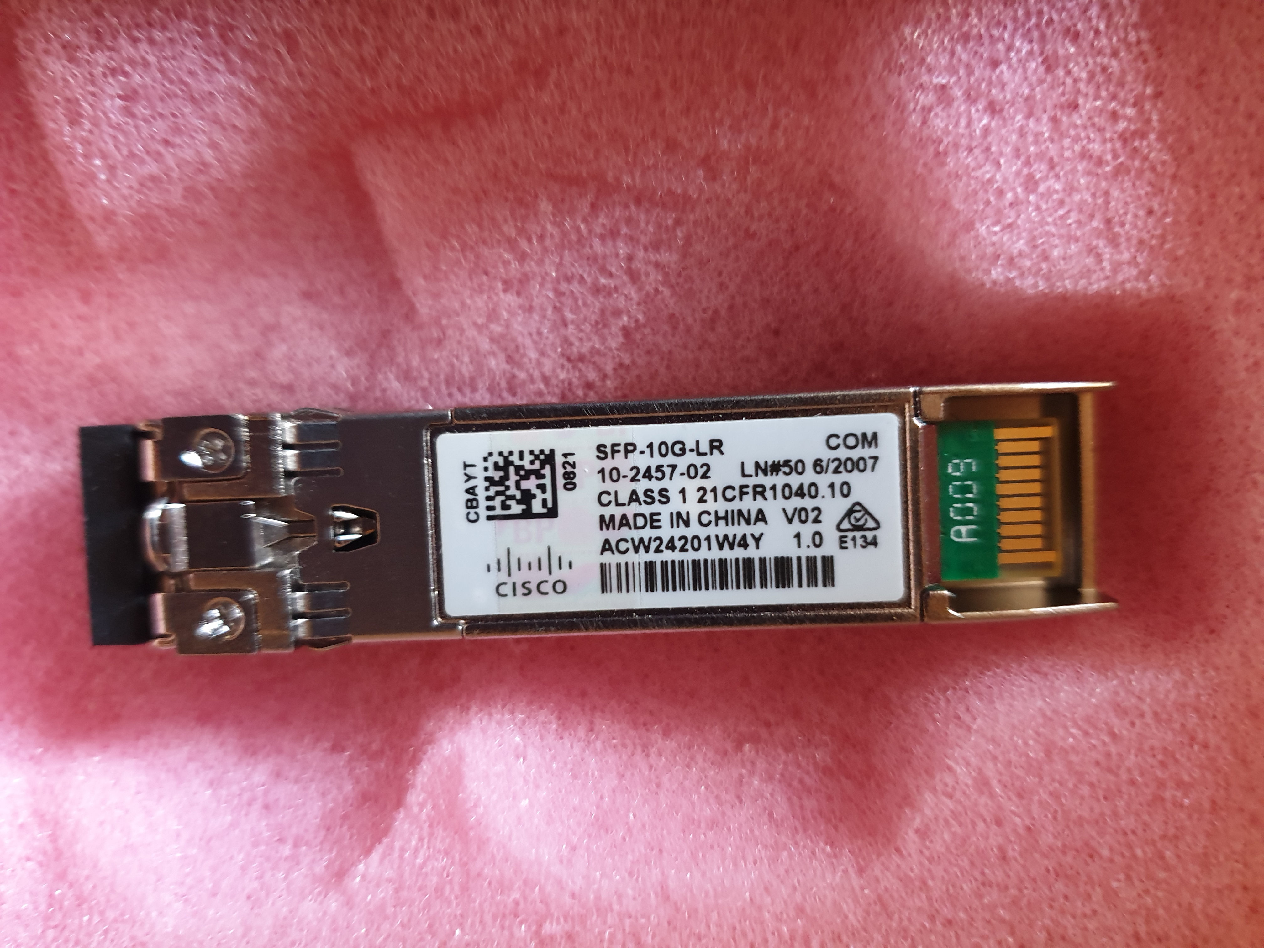 Cisco Optical Transceiver SFP-10G-LR - 10-2457-02