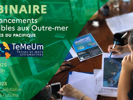 Webinaire sur les financements accessibles aux Outre-mer - Territoires du Pacifique