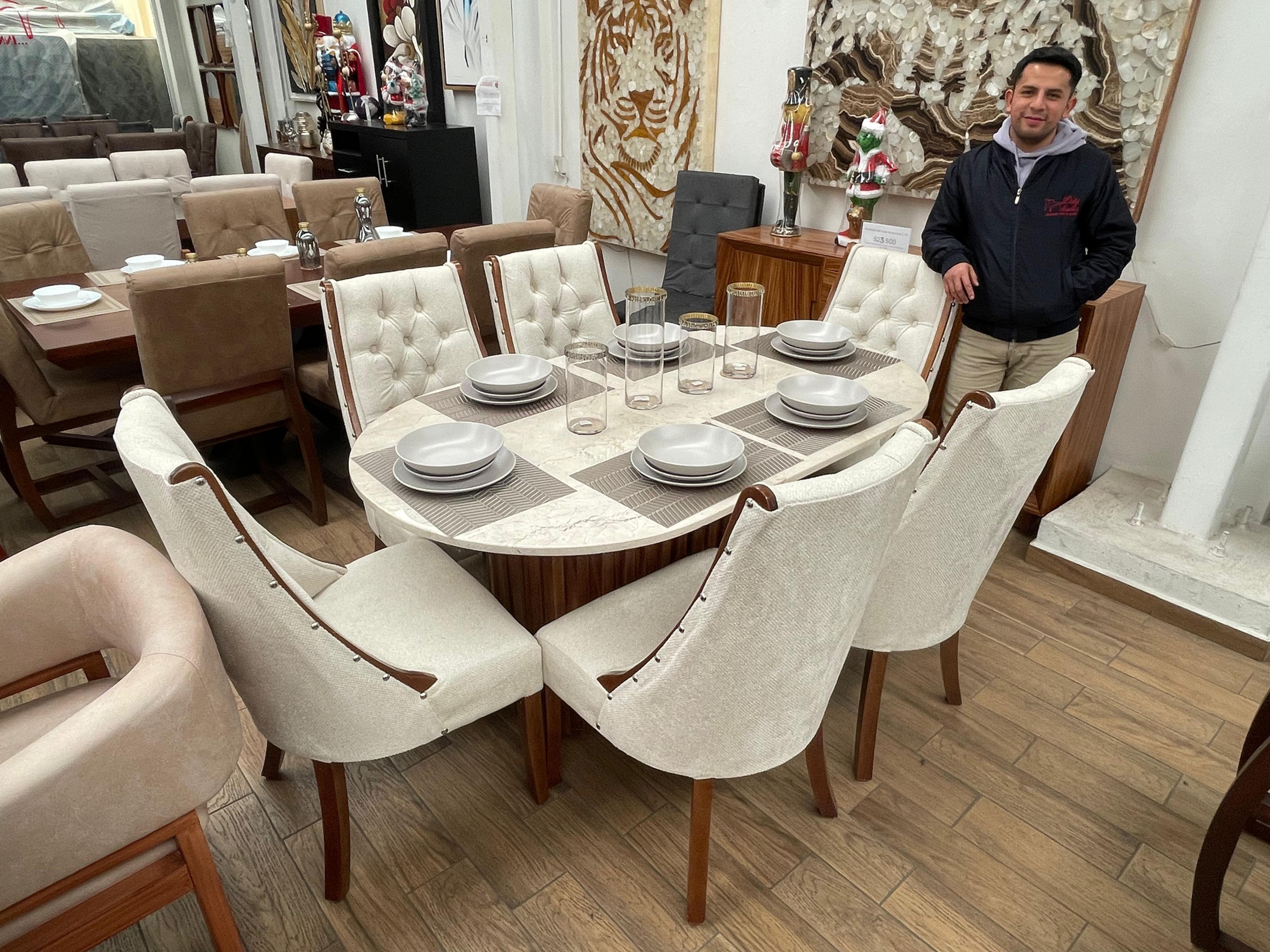 Comedor Nixon para 6 personas