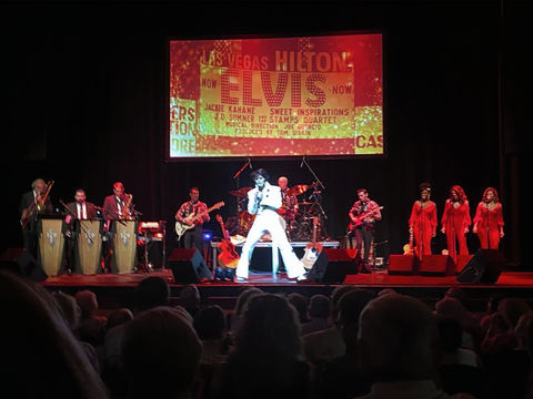 Dean Z as Elvis Live World Tour