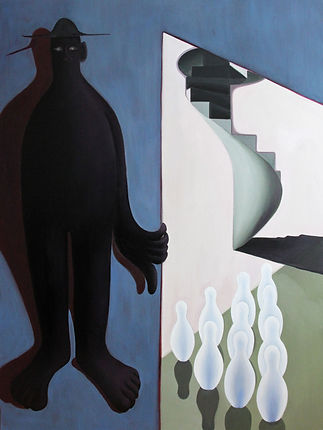 <Untitled>, 90x 120 cm, Oil on linen, 2020