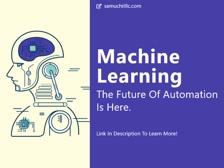 The Future Of Automation Is Here - Machine Learning
