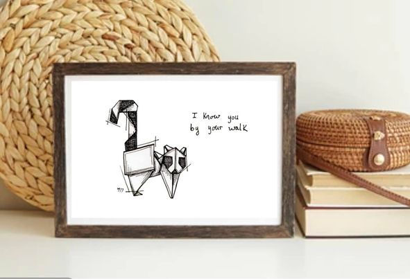 Thumbnail: I know you by your walk
