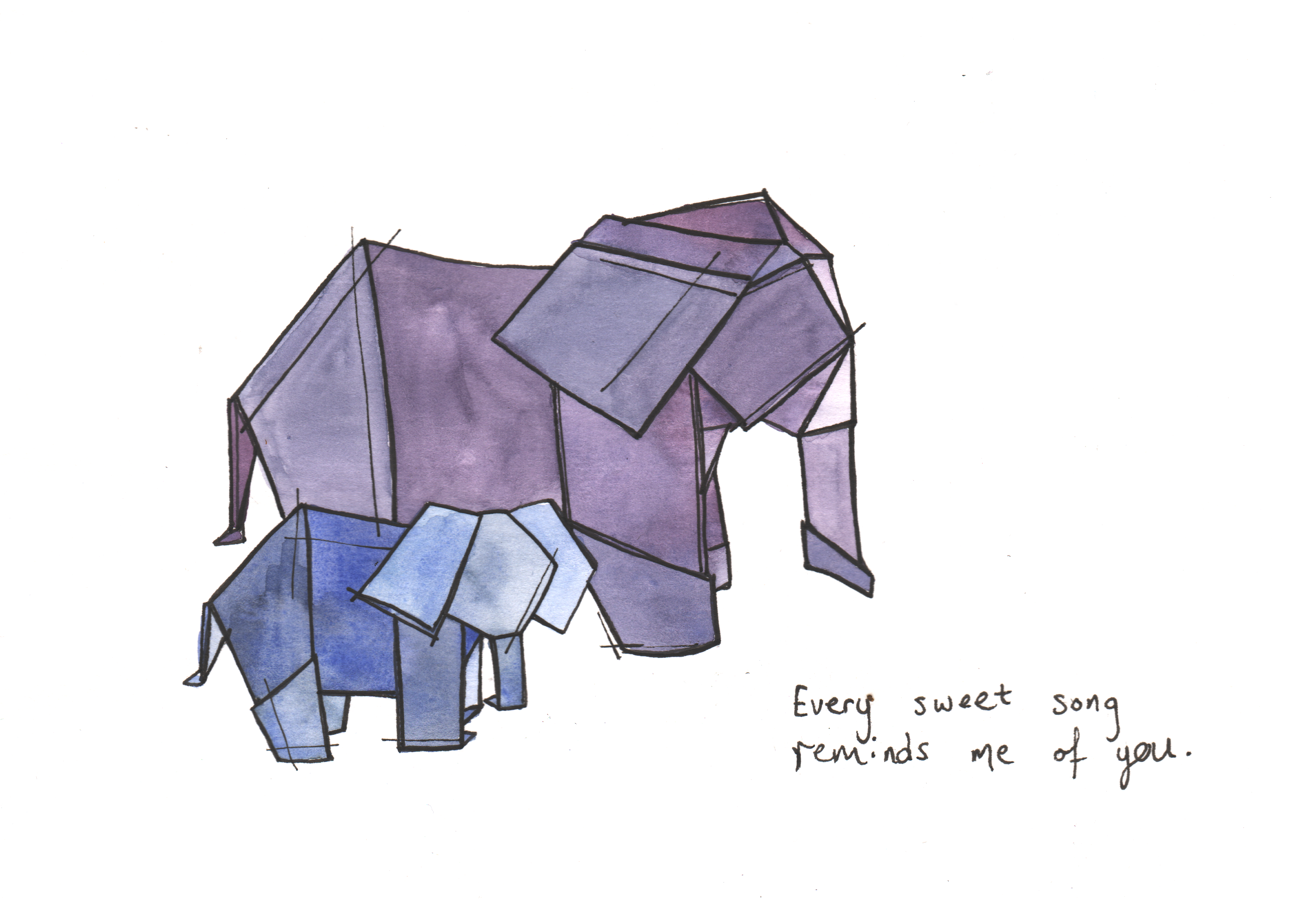 Every sweet song reminds me of you