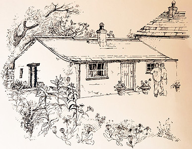 cottage drawing front at beautiful parnacott house in devon self catering