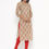 Thumbnail: Beige  Cotton Printed  Kurti