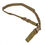 Thumbnail: VISM® by NcSTAR® 2 POINT OR 1 POINT SLING WITH METAL SPRING CLIPS - TAN